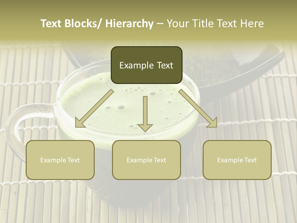 White Nutrition Powder PowerPoint Template