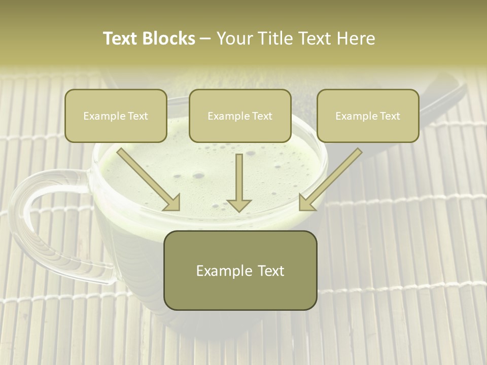 White Nutrition Powder PowerPoint Template