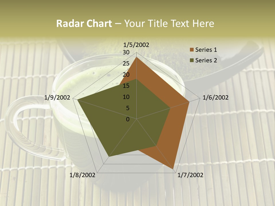 White Nutrition Powder PowerPoint Template
