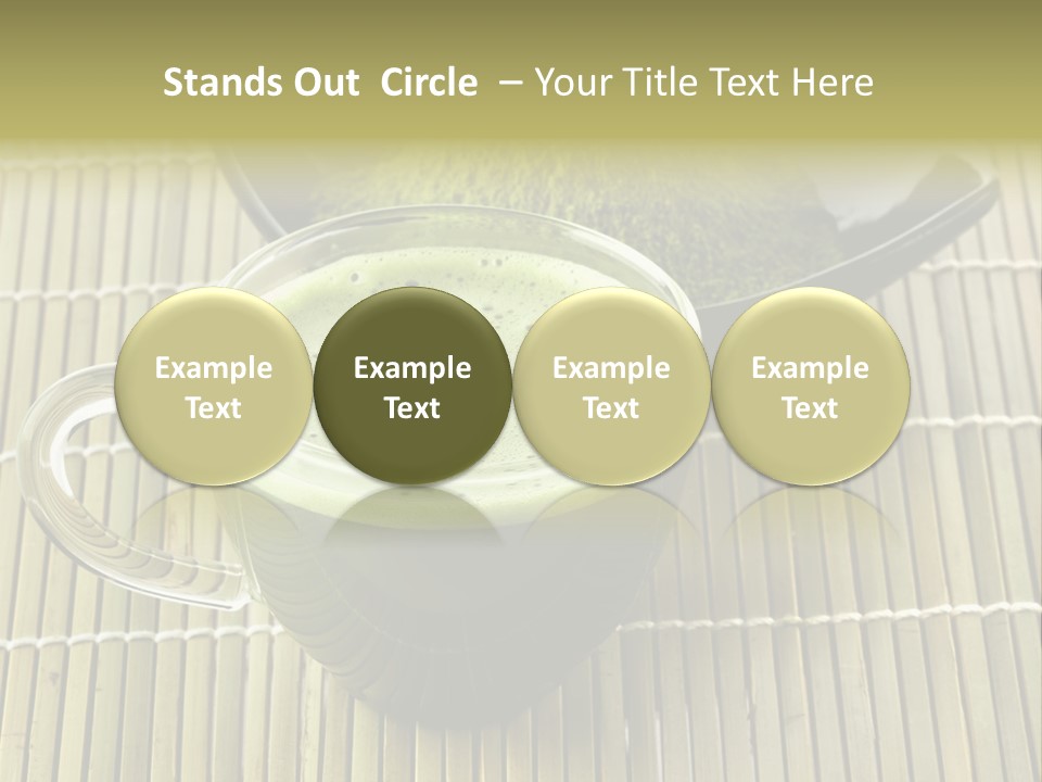 White Nutrition Powder PowerPoint Template