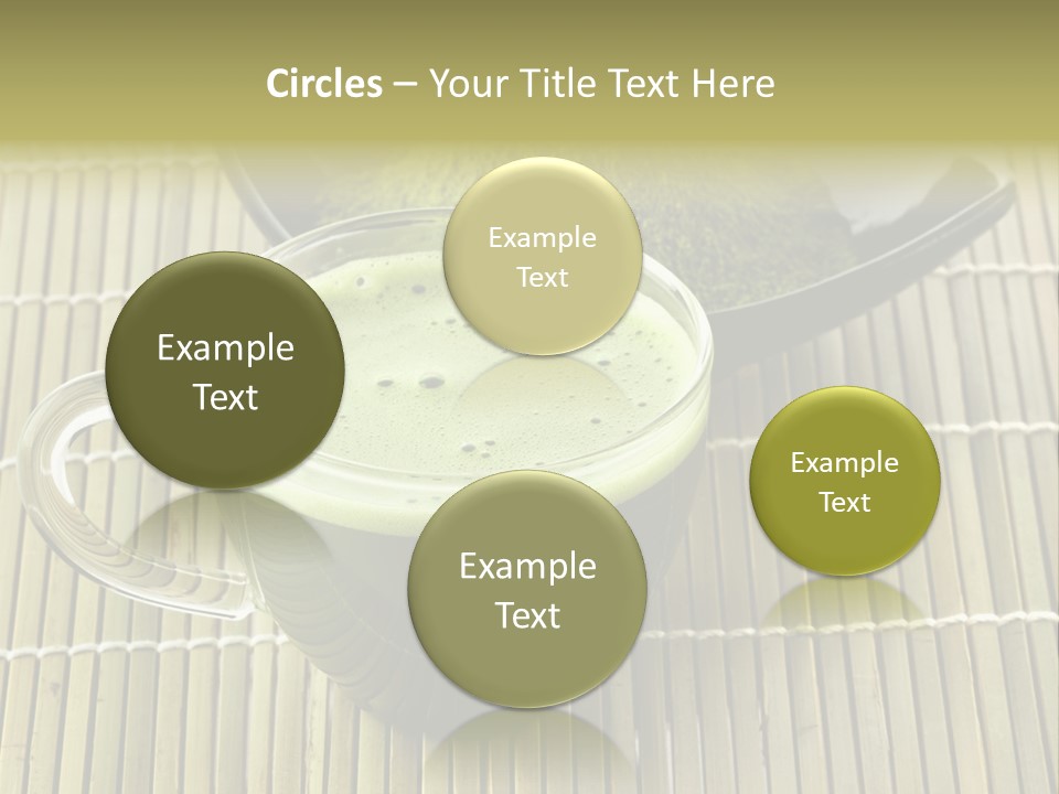 White Nutrition Powder PowerPoint Template