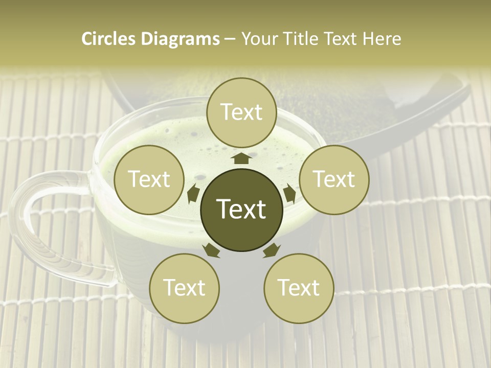 White Nutrition Powder PowerPoint Template