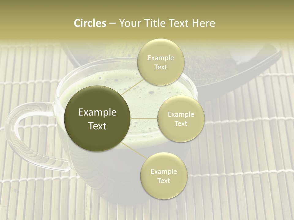 White Nutrition Powder PowerPoint Template