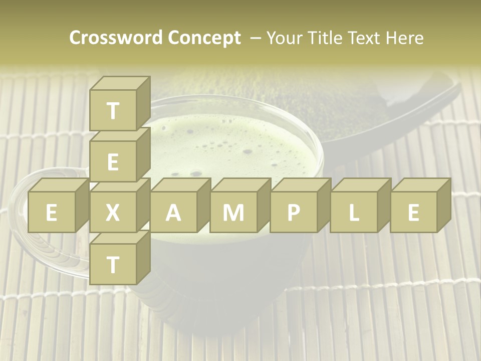 White Nutrition Powder PowerPoint Template