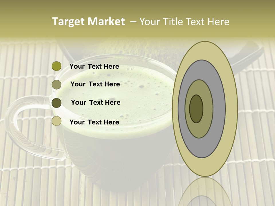 White Nutrition Powder PowerPoint Template