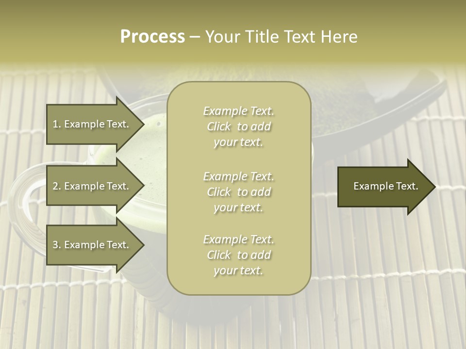 White Nutrition Powder PowerPoint Template