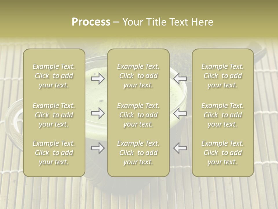 White Nutrition Powder PowerPoint Template