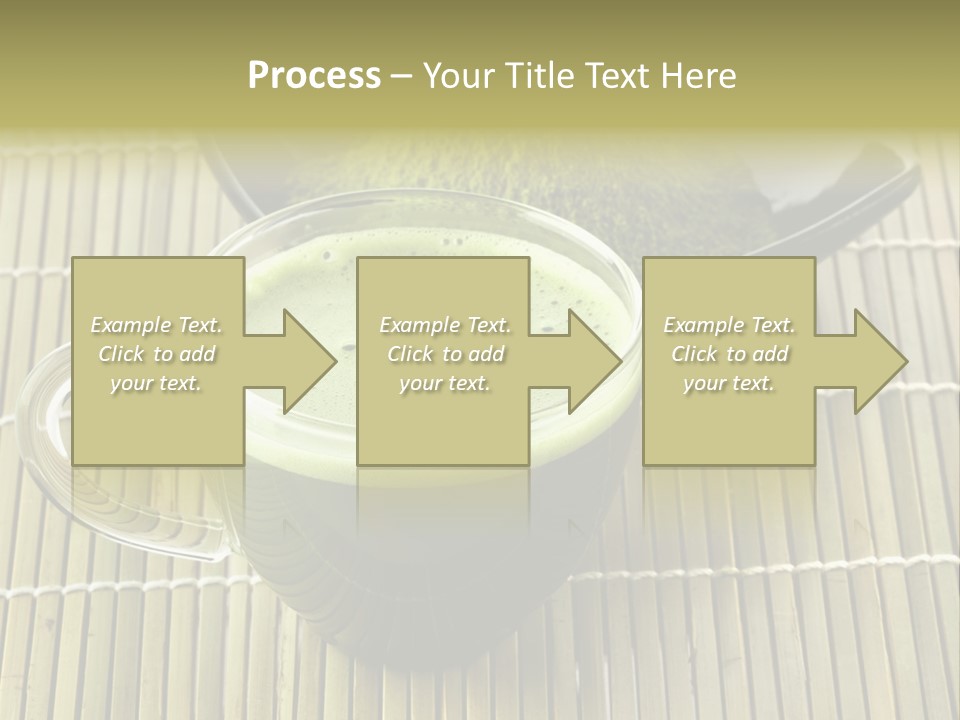 White Nutrition Powder PowerPoint Template