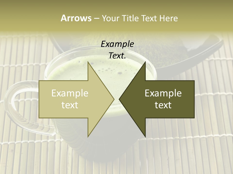 White Nutrition Powder PowerPoint Template