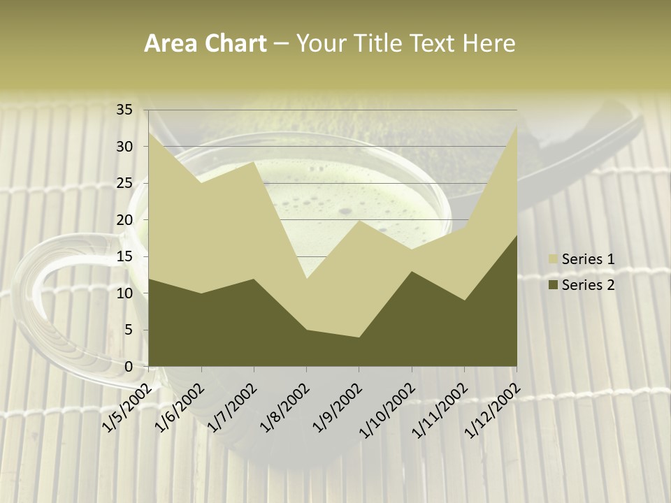 White Nutrition Powder PowerPoint Template