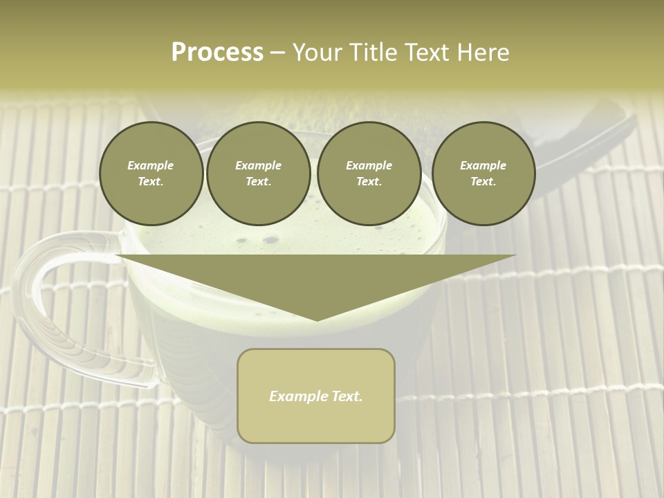 White Nutrition Powder PowerPoint Template