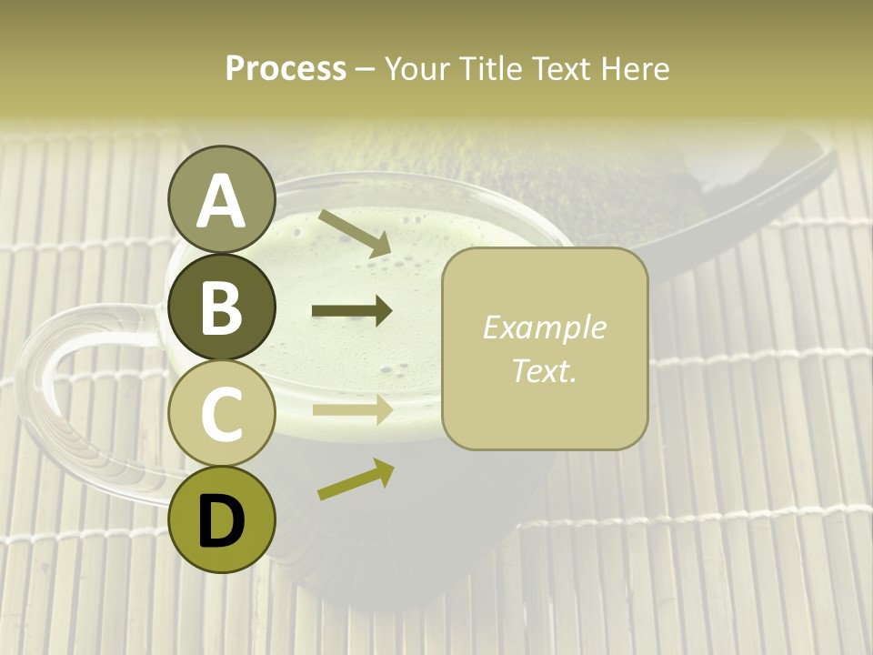 White Nutrition Powder PowerPoint Template