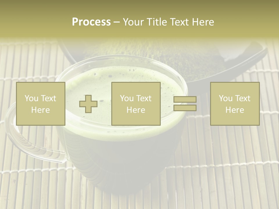 White Nutrition Powder PowerPoint Template