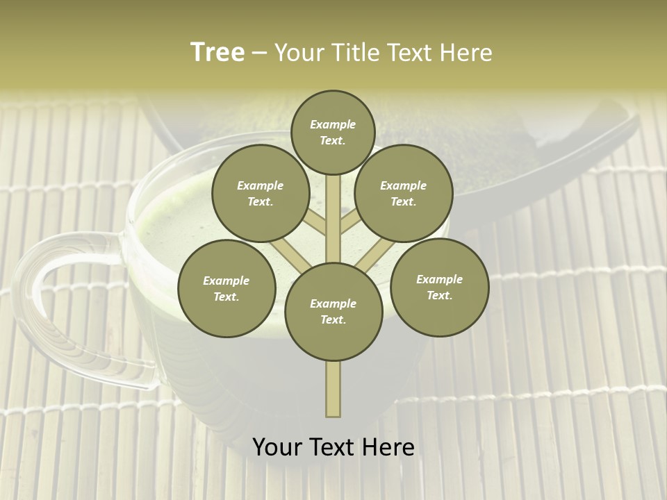 White Nutrition Powder PowerPoint Template