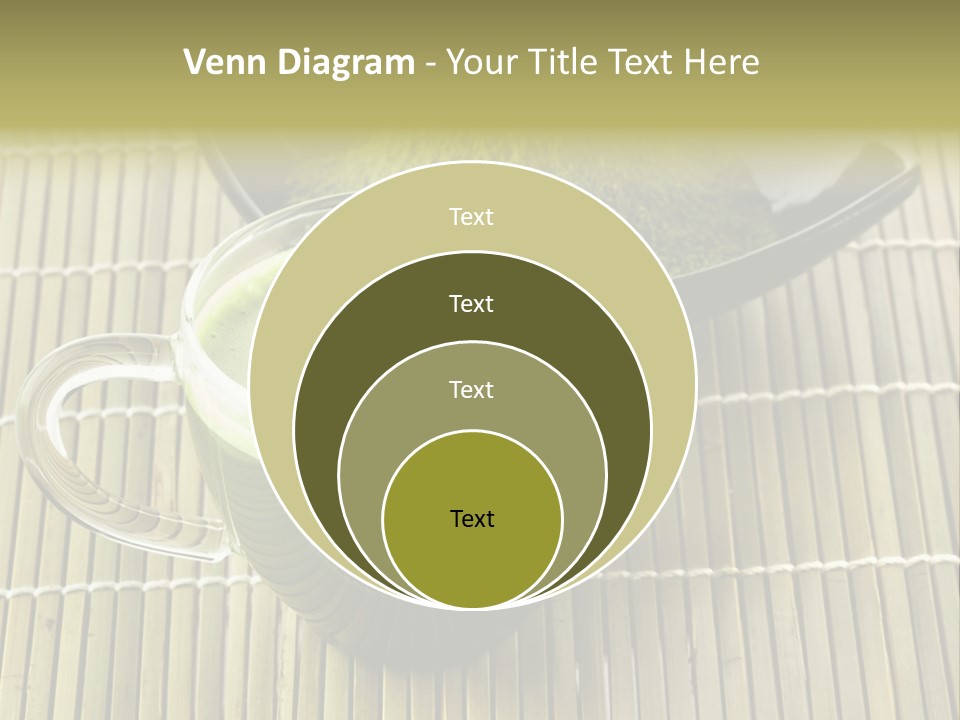 White Nutrition Powder PowerPoint Template