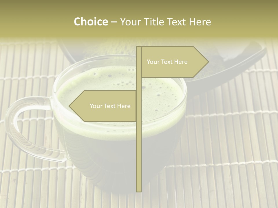 White Nutrition Powder PowerPoint Template