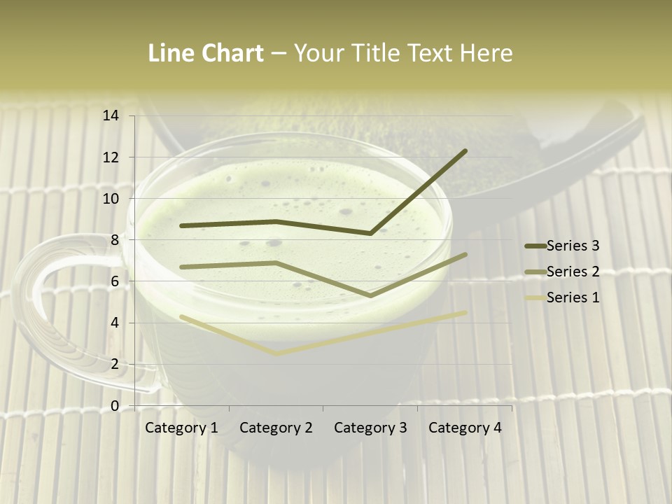 White Nutrition Powder PowerPoint Template