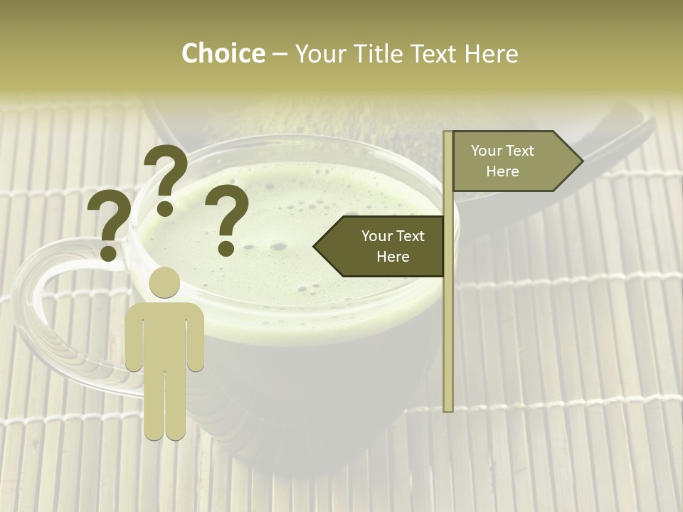 White Nutrition Powder PowerPoint Template