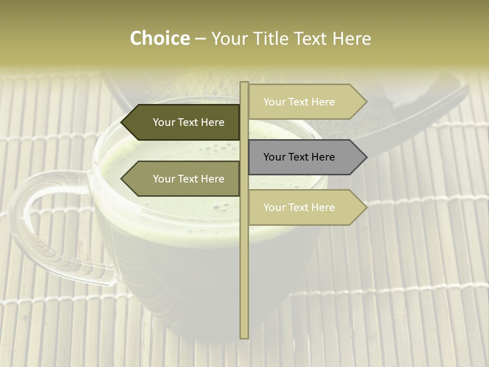 White Nutrition Powder PowerPoint Template