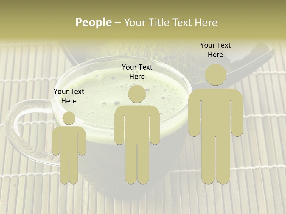 White Nutrition Powder PowerPoint Template