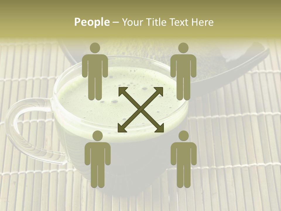 White Nutrition Powder PowerPoint Template