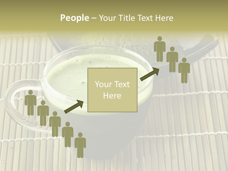 White Nutrition Powder PowerPoint Template