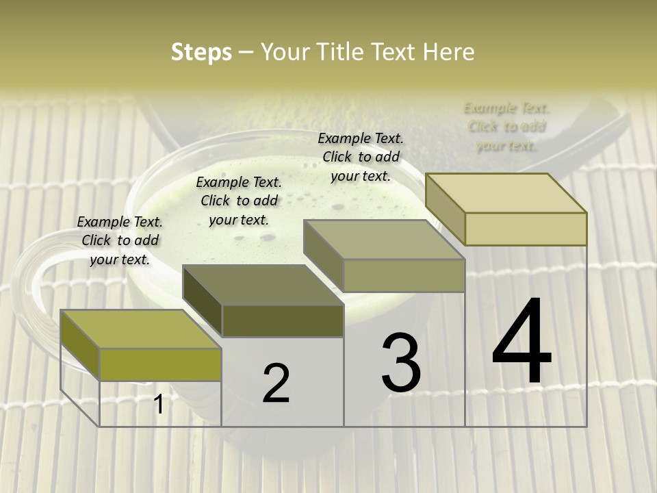 White Nutrition Powder PowerPoint Template
