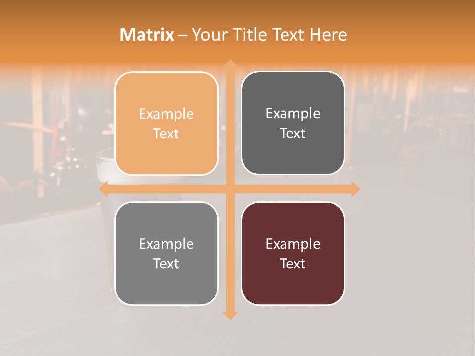 Object Cutout Craft PowerPoint Template