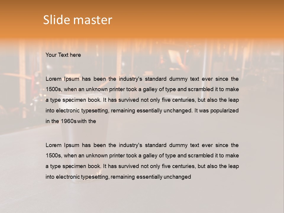 Object Cutout Craft PowerPoint Template