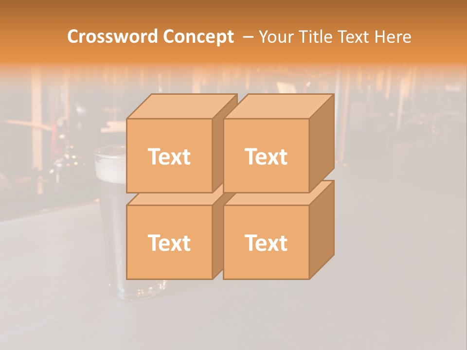 Object Cutout Craft PowerPoint Template