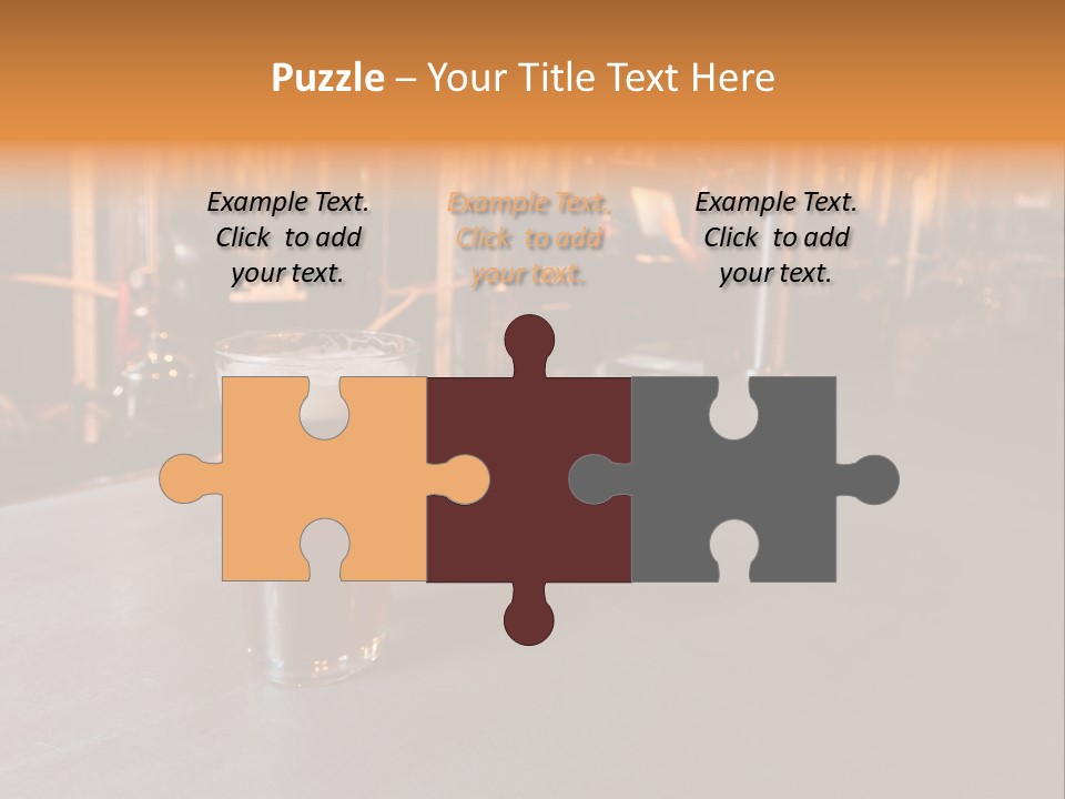 Object Cutout Craft PowerPoint Template