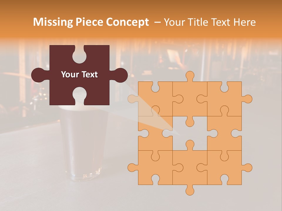 Object Cutout Craft PowerPoint Template