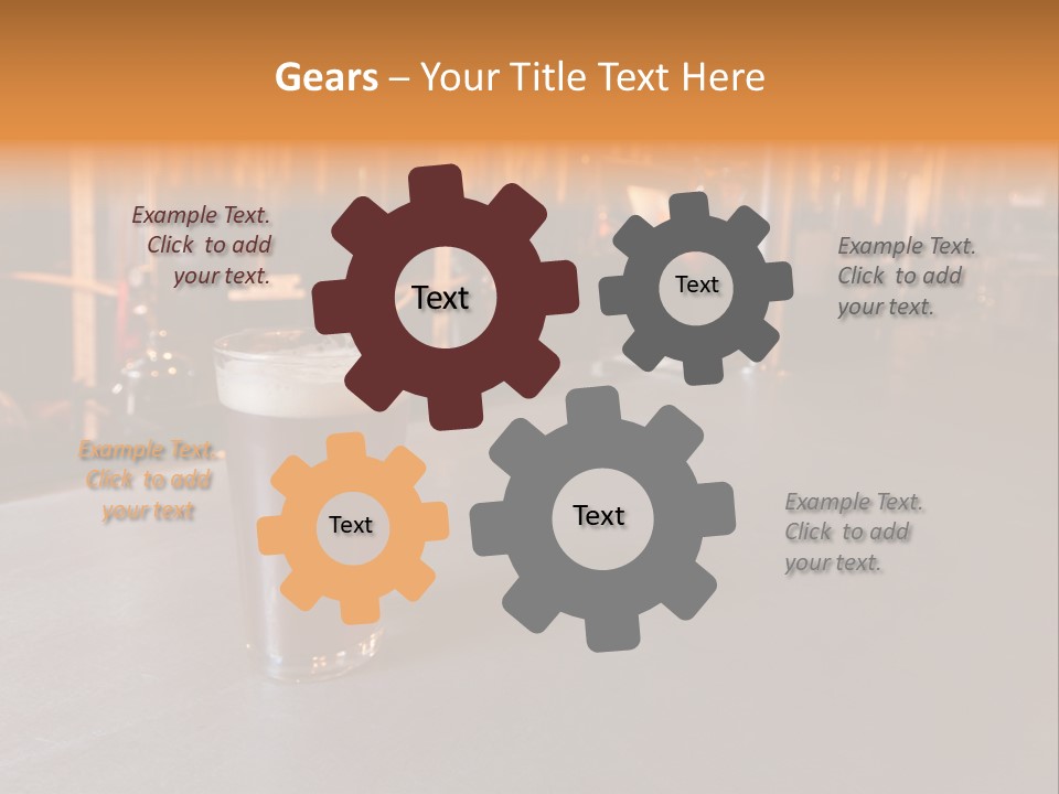 Object Cutout Craft PowerPoint Template