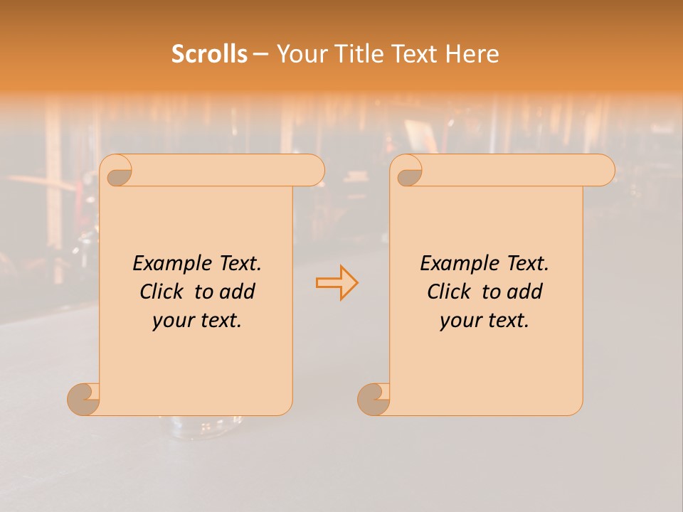 Object Cutout Craft PowerPoint Template