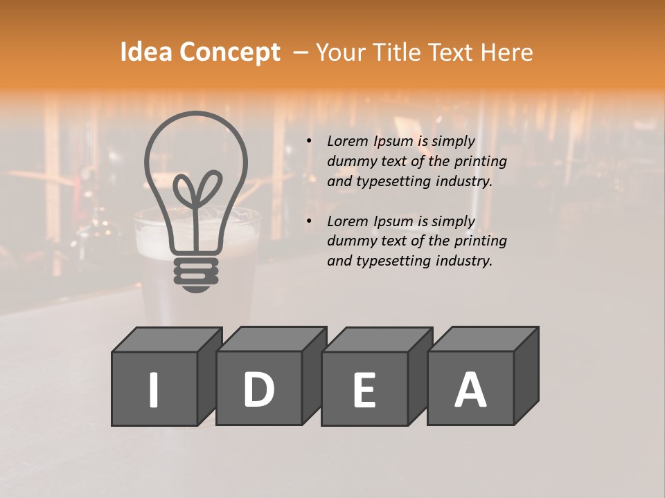 Object Cutout Craft PowerPoint Template