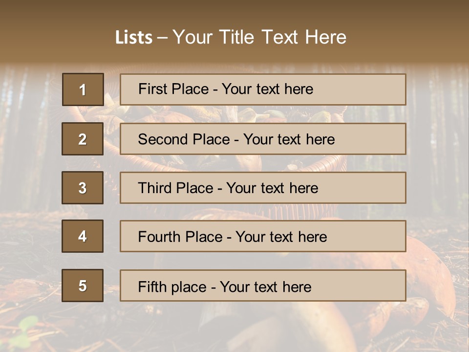 Seasonal Eating Food PowerPoint Template
