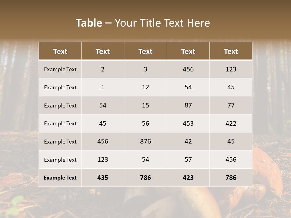 Seasonal Eating Food PowerPoint Template