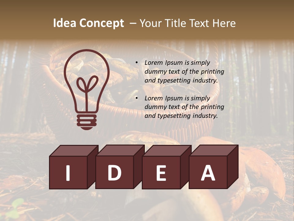 Seasonal Eating Food PowerPoint Template