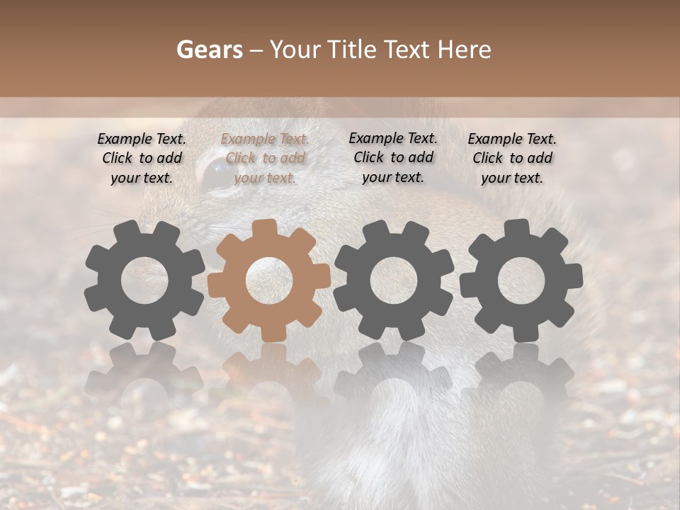 Wildlife Wood One PowerPoint Template