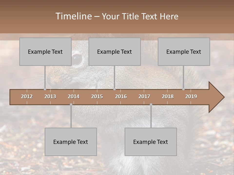 Wildlife Wood One PowerPoint Template