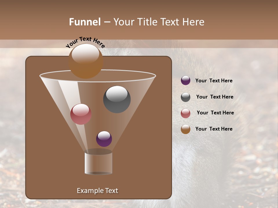 Wildlife Wood One PowerPoint Template