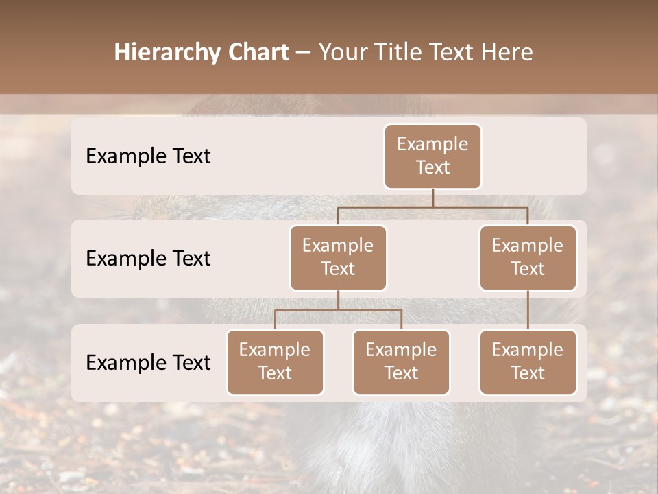 Wildlife Wood One PowerPoint Template