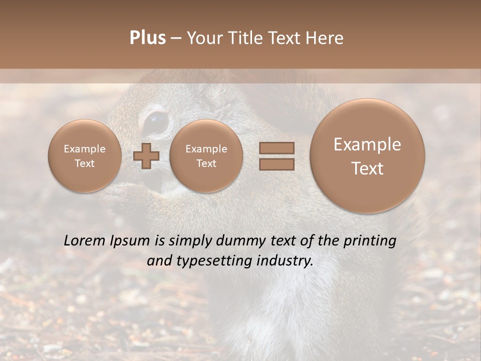 Wildlife Wood One PowerPoint Template