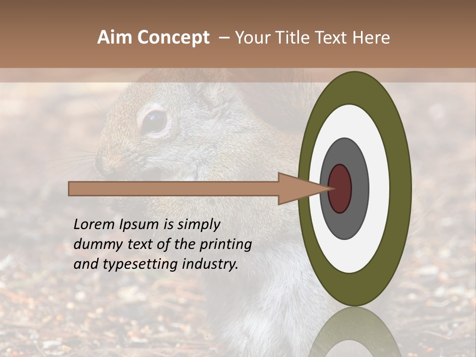 Wildlife Wood One PowerPoint Template