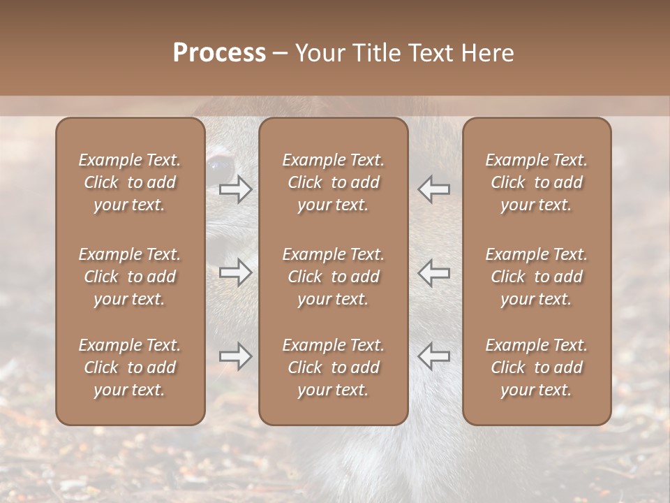 Wildlife Wood One PowerPoint Template