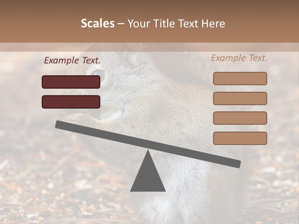 Wildlife Wood One PowerPoint Template