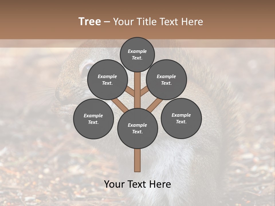 Wildlife Wood One PowerPoint Template