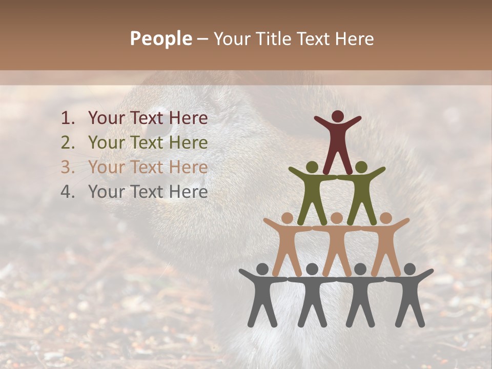 Wildlife Wood One PowerPoint Template