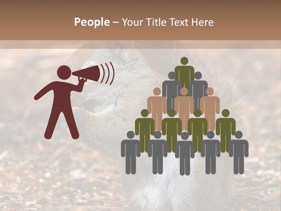 Wildlife Wood One PowerPoint Template