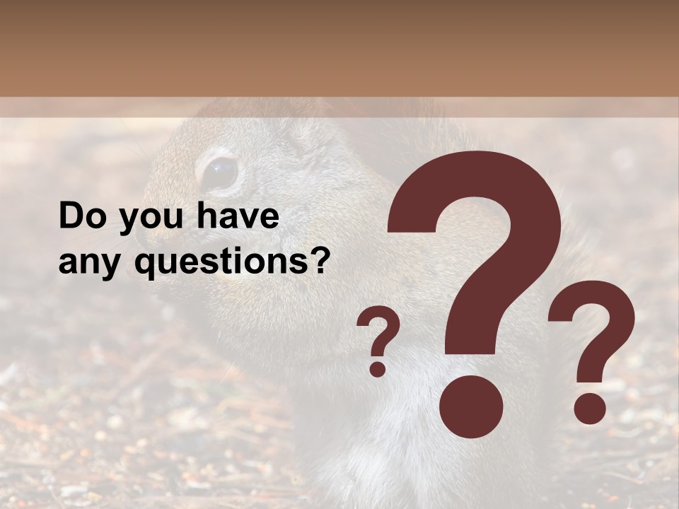 Wildlife Wood One PowerPoint Template